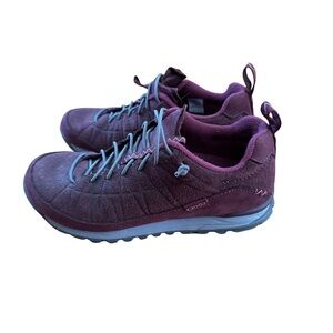 Women's Purple Oboz Jeanette Low Leather Shoes US Size 6.5